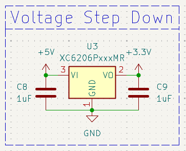 Step Down Converter Schematic