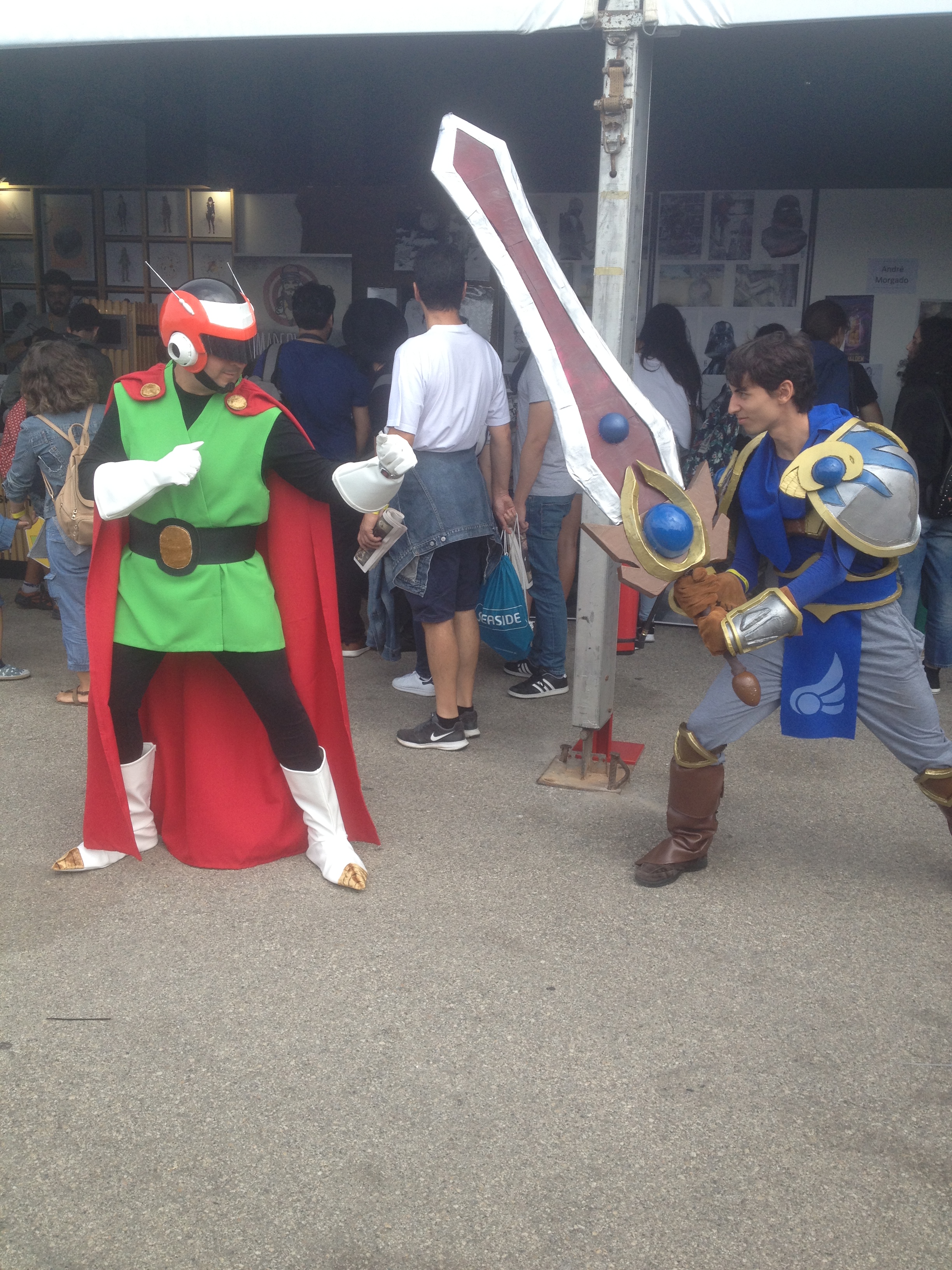 Garen versus The Great Saiyaman