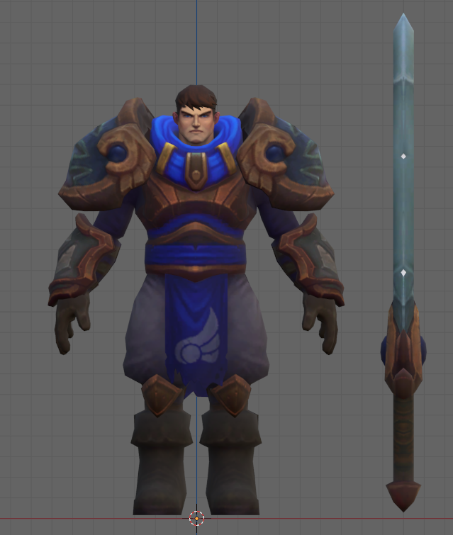 Garen in Blender