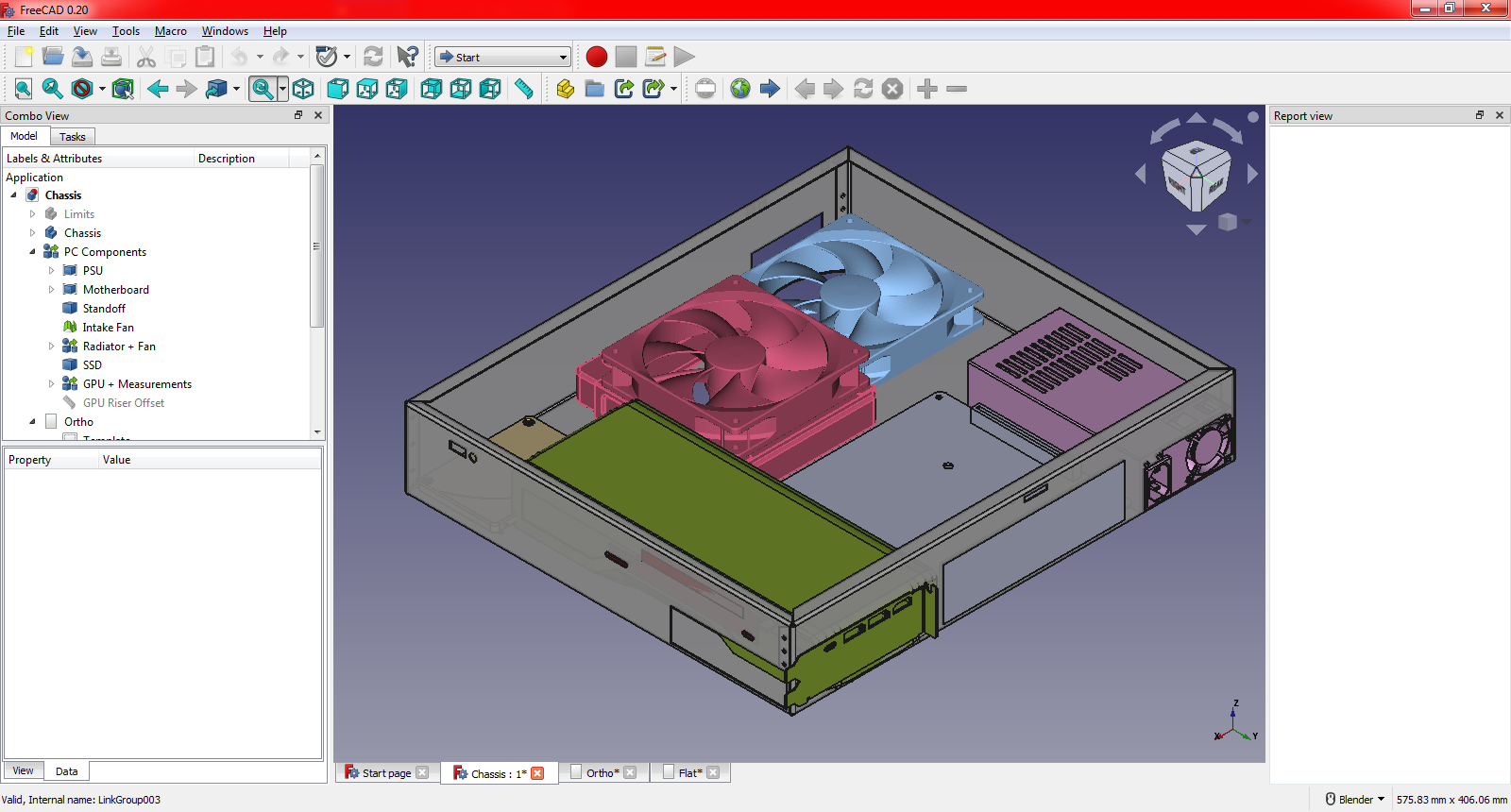 Final CAD model