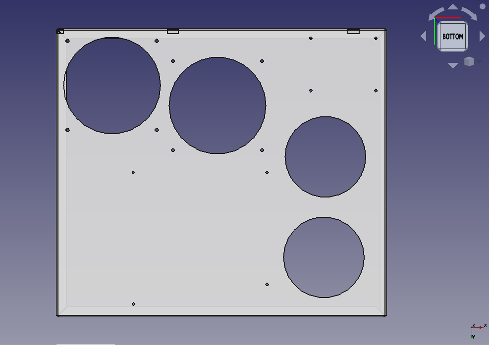 CAD Chassis Bottom