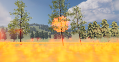 Forest Fire Visualization in VR (Dissertation)